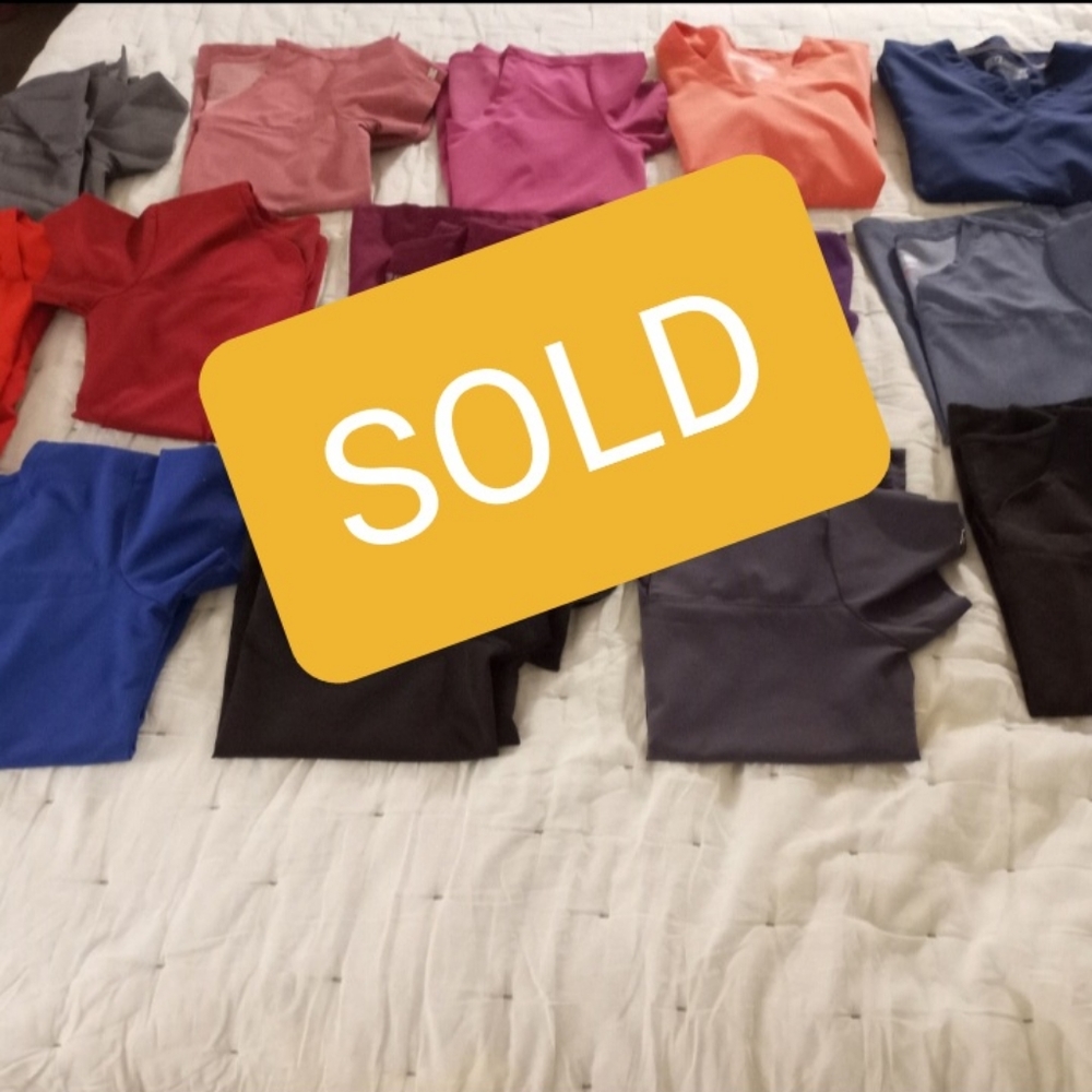 Lot of Grey's Anatomy Scrub Tops